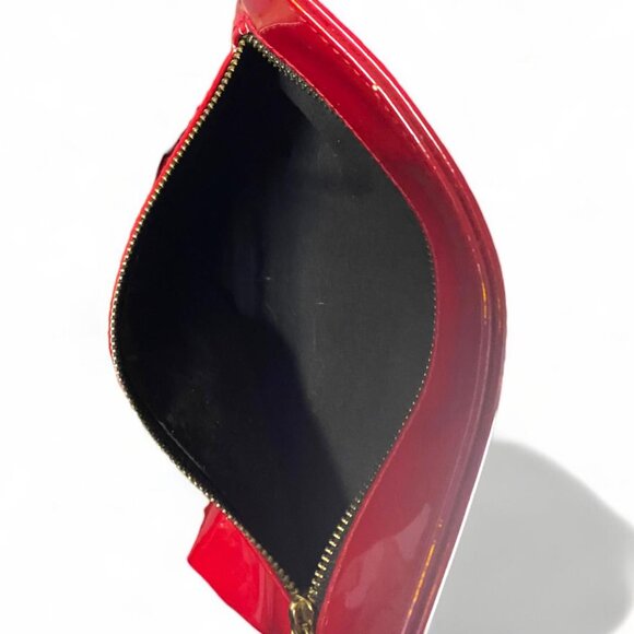 2PC Beauty Bundle (YSL Logo Zip Pouch & Holiday Hair Claw Clip) ❤️🎄 - Picture 7 of 9